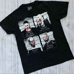 ⬇️🌹 SUICIDE SQUAD (M) Black Print T-Shirt
